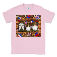 Bubblegum Pink camouflage gnomes american flag star leopard Classic Tee - Artiststas