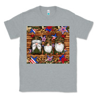 Heather Grey camouflage gnomes american flag star leopard Classic Tee - Artiststas