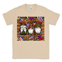 Mushroom camouflage gnomes american flag star leopard Classic Tee - Artiststas