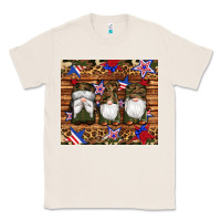 Natural camouflage gnomes american flag star leopard Classic Tee - Artiststas