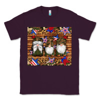Plum camouflage gnomes american flag star leopard Classic Tee - Artiststas