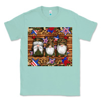 Seafoam camouflage gnomes american flag star leopard Classic Tee - Artiststas