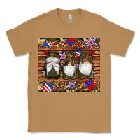 Toasted Coconut camouflage gnomes american flag star leopard Classic Tee - Artiststas