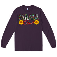 Plum mama claus Long Sleeve Tee - AdoDesignShop