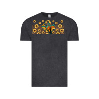 Vintage Black texas map Vintage Tee - JahusDesignShop