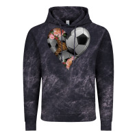 Cloud Black western soccer heart Vintage Hoodie - HRA Design Shop
