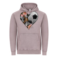 Vintage Zinc western soccer heart Vintage Hoodie - HRA Design Shop