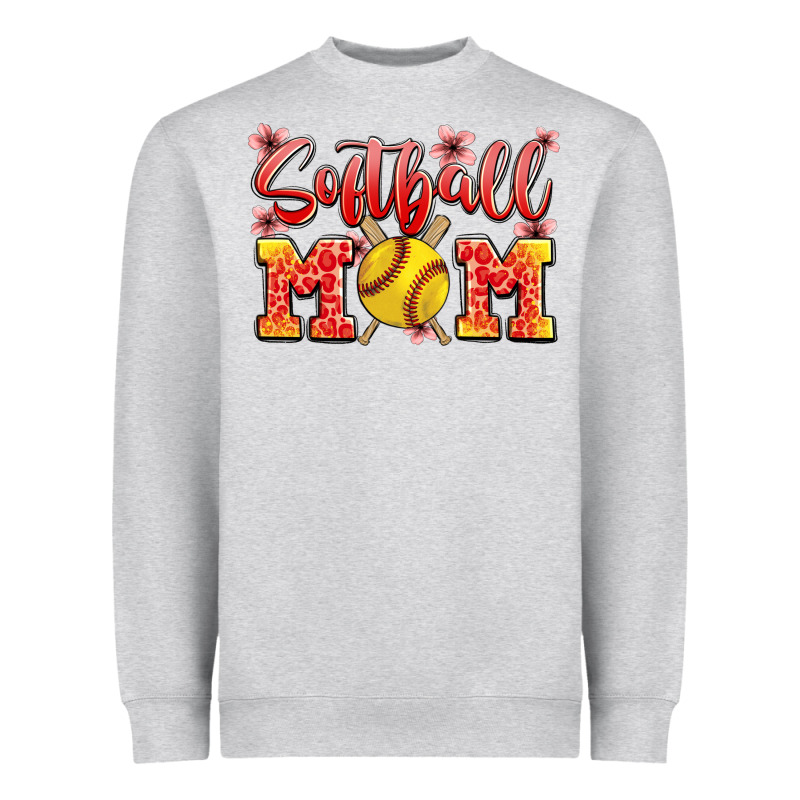 Softball Mom Heavyweight Sweatshirt by JahusDesignShop | Teevron