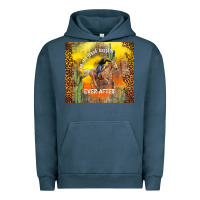 Pigment Midnight Navy and she lived happily ever after Urban Hoodie - TumblerDesignByShophia