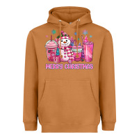 Meerkat merry christmas snowman coffee cups Heavyweight Hoodie - MaliasSmallBusiness