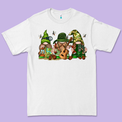 Premium Tee camping gnomies