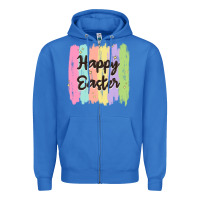 True Royal happy easter Zipper Hoodie - MaliasSmallBusiness