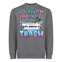 Storm splish splash your opinion is trash Heavyweight Sweatshirt - JahusDesignShop