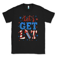 Black let's get lit Classic Tee - BundleAndBundleShop
