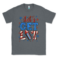 Charcoal Heather let's get lit Classic Tee - BundleAndBundleShop