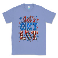 Colony Blue let's get lit Classic Tee - BundleAndBundleShop