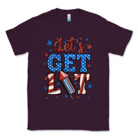 Plum let's get lit Classic Tee - BundleAndBundleShop