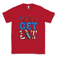 Red let's get lit Classic Tee - BundleAndBundleShop