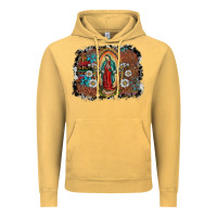Vintage Mustard virgin mary Vintage Hoodie - SublimationCraftShop