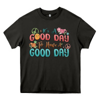 Asphalt its a good day to have a good day Heavy Core Tee - MaliasSmallBusiness
