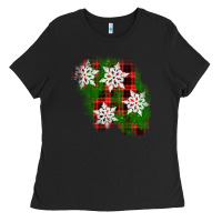 Black christmas patch Ladies Tee - AdoDesignShop