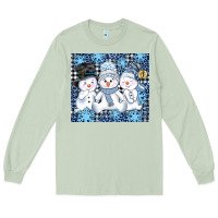 Matcha snowman tumbler Long Sleeve Tee - AdoDesignShop