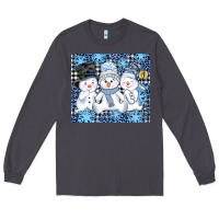 Smoke snowman tumbler Long Sleeve Tee - AdoDesignShop
