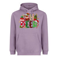 Lavender oh deer reindeer Heavyweight Hoodie - MaliasSmallBusiness