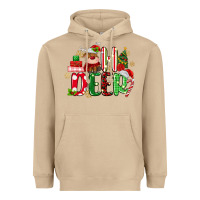 Oh Deer Reindeer Heavyweight Hoodie | Teevron