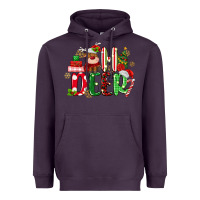 Plum oh deer reindeer Heavyweight Hoodie - MaliasSmallBusiness