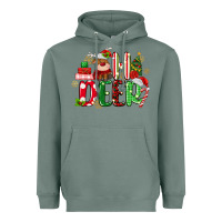 Sage oh deer reindeer Heavyweight Hoodie - MaliasSmallBusiness