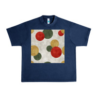 Navy christmas points seamless pattern Urban Heavy Tee - BundleAndBundleShop