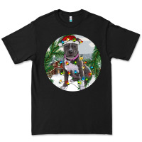 Black Pitbull And Farm Premium Tee - RanaPortraitStore