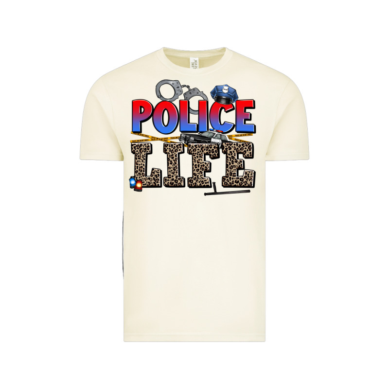 Police Life Vintage Tee by AdoDesignShop | Teevron