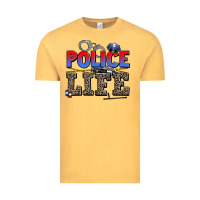 Vintage Mustard police life Vintage Tee - AdoDesignShop