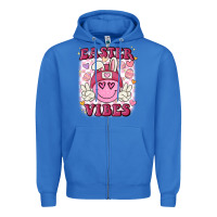True Royal Easter vibes Zipper Hoodie - MaliasSmallBusiness