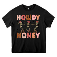 Black howdy honey Heavy Core Tee - MaliasSmallBusiness