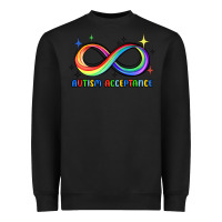 Black autism acceptance Heavyweight Sweatshirt - JahusDesignShop