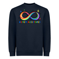 Navy autism acceptance Heavyweight Sweatshirt - JahusDesignShop