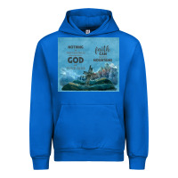 Cobalt nothing is impossible with cross Urban Hoodie - TumblerDesignByShophia