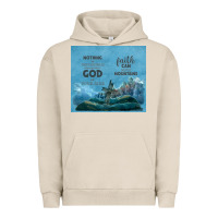 Pigment French Oak nothing is impossible with cross Urban Hoodie - TumblerDesignByShophia