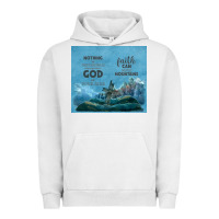 Pigment Lunar Rock nothing is impossible with cross Urban Hoodie - TumblerDesignByShophia