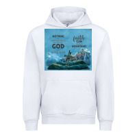 White nothing is impossible with cross Urban Hoodie - TumblerDesignByShophia