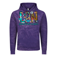 Cloud Purple lpn Vintage Hoodie - CowhideDigitalArt