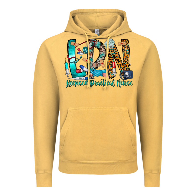 Lpn Vintage Hoodie by CowhideDigitalArt | Teevron