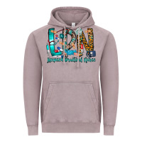 Vintage Zinc lpn Vintage Hoodie - CowhideDigitalArt