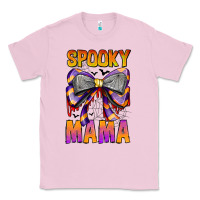 Bubblegum Pink Spooky Mama Classic Tee - CowhideDigitalArt