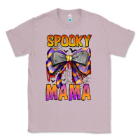 Lilac Spooky Mama Classic Tee - CowhideDigitalArt