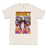 Natural Spooky Mama Classic Tee - CowhideDigitalArt