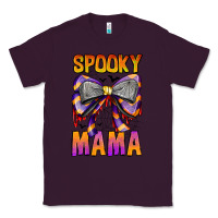 Plum Spooky Mama Classic Tee - CowhideDigitalArt